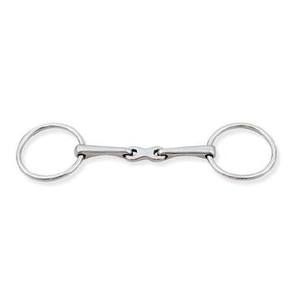 Stainless Steel French Link Eggbutt Bit – <b>Equestrian</b> Horse Riding Snaffle Bit - Product Image 6