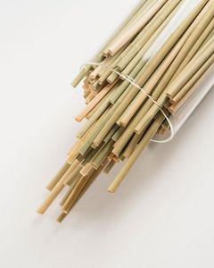 Las pajitas de hierba desechables, biodegradables y ecológicas/se utilizan para agua potable, jugos y otras bebidas no alcohólicas. - Product Image 6