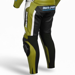 Fabricant en gros, combinaison de course en cuir pour motocycliste sur mesure, bonne qualité, combinaison de course en cuir pour moto - Product Image 6