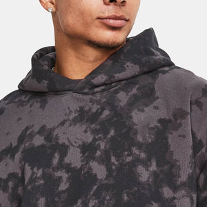 เสื้อฮู้ดดี้โอเวอร์ไซส์ปักลายแบบใหม่ปี 2025 ดีไซน์สั่งทำพิเศษ ผ้าฝ้าย 100% สำหรับฤดูหนาว ล้างสีแบบแอซิดวอช เนื้อผ้ากันหนาว ใส่ได้ทั้งชายและหญิง - Product Image 5