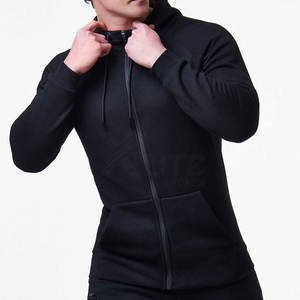 Sudadera con Capucha Premium para Hombre, para Invierno, con Cierre, Forro Polar Ligero y Cómodo, para Entrenamiento, Gimnasio, Correr, Uso Diario Activo - Product Image 6
