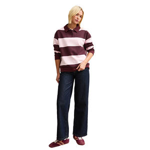 Sudadera Casual con Cuello para Mujer, Forro Polar, Diseño Bordado, Ecológica, Estampado Sólido, Ropa de Calle de Invierno - Product Image 1