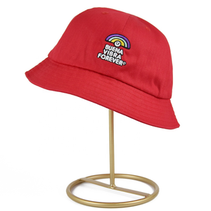 Chapeaux d'été personnalisés 2021 Femmes Tendance Marque de renom Protection solaire Hiver Serviette en tissu éponge Rose Chapeau bob adulte avec logo - Product Image 4