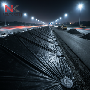 Bâche en PVC extra résistante pour la construction routière, résistante aux déchirures, protégée contre les UV, pour les chaussées, les ponts et les sites industriels - Product Image 6