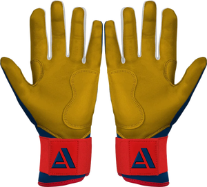 Gants de frappe pour le softball et le baseball en gros, meilleur cuir de chèvre, design confortable, gants de frappe durables, gants Adiha Impex - Product Image 2