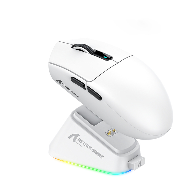 Attack Shark Wireless Three-mode PAW3311 Gaming Mouse 1KHz25000DPI Ultra-light Sticker Player Computer PC Gaming Mouse