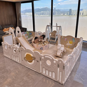 Hàng rào trong nhà cho trẻ mới biết đi, bể bóng cho trẻ em, hàng rào an toàn có thể tháo rời, sân chơi cho bé, hàng rào bảo vệ bằng nhựa cho bé, hàng rào an toàn cho trẻ em, chuồng chơi cho trẻ em - Product Image 5