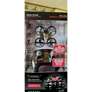 Nouveau Drone de la taille d'une paume de main du tunnel Dronehint avec moteur sans balais de caméra Distance de transmission d'image télécommandée de 2km - Product Image 1