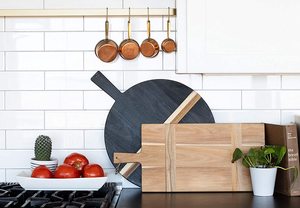 ร้อนขายไม้อะคาเซีย22.5นิ้วขนาดใหญ่ให้บริการคณะกรรมการที่มีการจัดการที่มีคุณภาพสูงไม้กระถินคณะกรรมการตัดสำหรับห้องครัว - Product Image 6