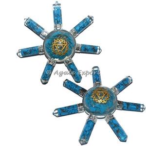 Cristal de quartz avec générateur d'énergie grenat: générateur d'énergie de guérison outil d'agate générateur d'énergie pierre précieuse - Product Image 3