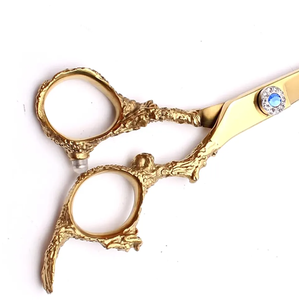 Tijeras para el pelo, tijeras de peluquería, maquinilla de afeitar para peluquero, tijeras giratorias para el pulgar, mango giratorio, tijera giratoria - Product Image 3