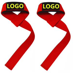 Bandes de poignet en coton de haute qualité avec logo personnalisé, équipement de sécurité pour la musculation en salle de sport, haltérophilie, sangles d'entraînement en gros - Product Image 2