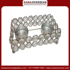 Porte-bougie en cristal au design moderne pour décorations de mariage, décorations de jardin à bon prix auprès d'un fournisseur en gros - Product Image 5