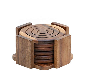 Posavasos de madera de alta calidad, posavasos de uso diario, diseño de moda - Product Image 6