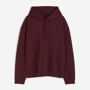 Hoodies pour unisexe hiver poids 300GSM motif solide approvisionnement en vrac Bangladesh usine doux polaire tissu personnalisé imprimé disponible - Product Image 1