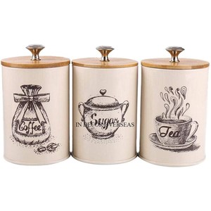 Eye Catching Look Stylish Designer Engraved Heavy Duty <b>Metal</b> <b>Storage</b> <b>Box</b> With Wooden Top Lid Kitchenware Accessories Supplies - Product Image 2