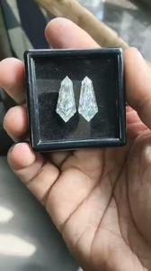 Diamante de Laboratorio con Corte Escudo, Certificado IGI, VVS VS, Color D a F, 3.00 Quilates, Piedra Suelta para Joyería Personalizada, Venta al Por Mayor - Product Image 4