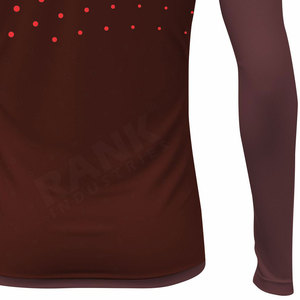 เสื้อคอมเพรสชั่นคุณภาพพรีเมียมขายส่ง ราคาถูก MOQ ต่ำ ระบายอากาศได้ดี - Product Image 6