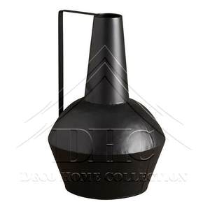 Florero de Metal de aluminio negro personalizado de moda moderno Florero de mesa nuevo elegante a un precio - Product Image 5