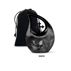 ถุงผ้ากำมะหยี่อลูมิเนียมสำหรับงานศพแบบไม่มีขี้เถ้าจากมนุษย์ - Product Image 5