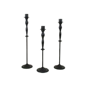 Wrought Iron Handmade Durable Vintage Design Wire Floor Candelabra <b>Candle</b> Holder Customized Size Shape <b>Colour</b> Weddings Christmas - Product Image 3