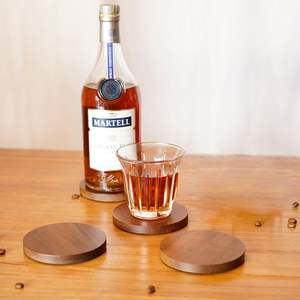 Wholesale Supply Rustic <b>Wooden</b> <b>Coasters</b> for Hot & Cold Beverages Perfect for Daily Use and Gifting Purpose from India - Product Image 4