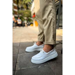 Chaussures de Marche Fitness Ch419 Cbt Torrini Blanches Pour Hommes - Product Image 3