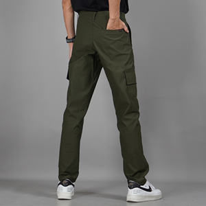 Pantalon cargo Raymond Streetwear de haute qualité pour hommes Design tactique tendance avec plusieurs poches pour les aventures de tous les jours - Product Image 2