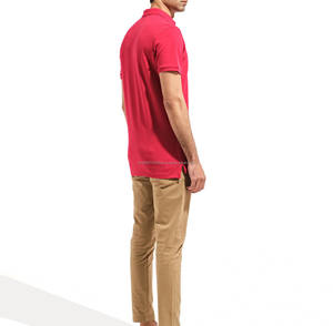 Polos de algodón de calidad superior con logotipo bordado personalizado para hombre, ropa deportiva de marca informal, camisetas Unisex de moda para el hogar - Product Image 2