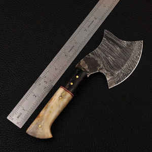 Couteau couperet personnalisé en acier damas de haute qualité couteau de chef fait main outil de cuisine de vente chaude - Product Image 2