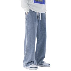 Fabricante Profesional de Jeans OEM, Pantalones Vaqueros Casuales para Hombre con Logotipo Personalizado, Pantalones Anchos Clásicos con Lavado Ácido, Pantalones de Invierno para Hombre - Product Image 6