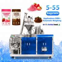 Volledig automatische Doypack verpakkingsmachine voor fruitpoeder en koffiepoeder