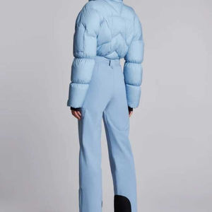 Low Piece Waterproof Ski Jumpsuit <b>Womens</b> Outdoor Sports Ski Suit Coverall Hooded Snowsuit Plus Size Warm Ski <b>Overalls</b> - Product Image 6