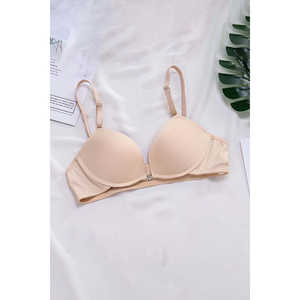 Soutiens-gorge rembourrés souples ouverts sur le devant bleu - Product Image 2