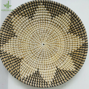 ตะกร้าแขวนผนังลายหญ้าทะเลสานธรรมชาติสไตล์คลาสสิกหรูหราตะกร้าแขวนแบนสไตล์อุตสาหกรรมสไตล์โบโฮตกแต่งบ้านในฟาร์ม - Product Image 3