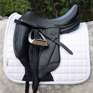 Customized English Dressage Horse Saddle Comfortable Endurance Genuine Leather Designed with the Latest Styles for Horse Riding - Product Image 4