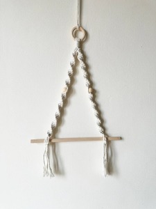 Wholesale Boho Macrame <b>Toilet</b> Paper <b>Holder</b> Handwoven <b>Wall</b> Hanging Tissue <b>Roll</b> Storage Premium Quality Plastic Boho Style - Product Image 4