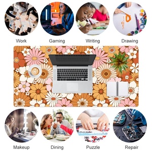 Tapis de souris ergonomique en cuir PVC personnalisé, couleur au choix, pour le jeu, confortable pour le bureau et la maison - Product Image 6