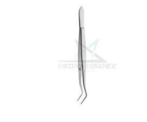 High Quality Manual Stainless Steel Dental Surgical Forceps Locking Dressing Tweezers Tissue <b>Pliers</b> 14cm CE For Hospital - Product Image 4