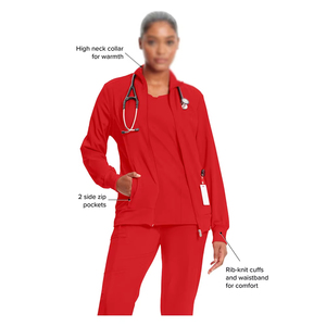 Service OEM Uniformes médicaux Scrubs pour femmes Uniformes d'infirmière Vestes Scrubs Unisexe Vestes d'hôpital pour femmes pour l'hôpital - Product Image 4