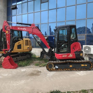 Mini-pelle d'occasion autrichienne d'origine U56-5, 5 tonnes, faible nombre d'heures de travail, godet de 1,2 m, moteur principal, PLC pour rapport - Product Image 1