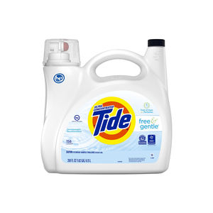 Tide Free & Gentle détergent liquide 132 floz disponible pour les marchés internationaux à faible coût - Product Image 5