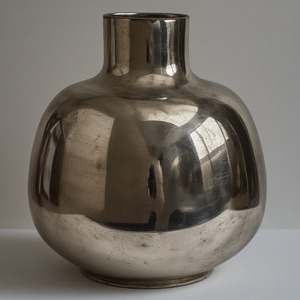 Hammered Gold Finish Iron Metal <b>Vase</b> With <b>Unique</b> Artistic Design Ideal For Banquets Parties And Wedding Decoration - Product Image 3