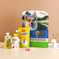 Sacs de poche d'emballage de détergent de lotion corporelle liquide de nettoyage de remplissage de 500ml 1L 2L imprimés avec logo personnalisé