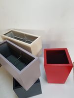 Haute qualité grand FRP (fibre de verre) Pot de fleur planteur Design classique pour la maison en plein air jardin pépinière artificielle