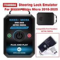 Émulateur de verrouillage de direction pour Nissan Kicks Micra 2018-2025, son de verrouillage, sans programmation, compatible avec le numéro de pièce 48700-5RB9A