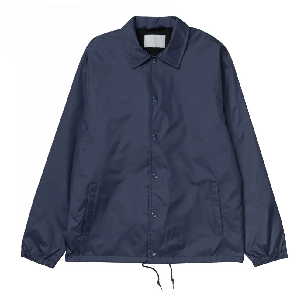 उच्च गुणवत्ता 100% पॉलिएस्टर कोच जैकेट Mens कोच जैकेट Windbreaker जैकेट के लिए पुरुषों/महिलाओं