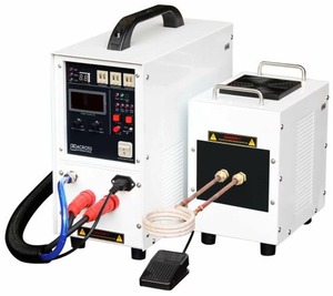 Système de chauffage par induction 25KW 30-80 KHz avec contrôle par minuterie, équipement de four industriel pour le chauffage des métaux - Product Image 2