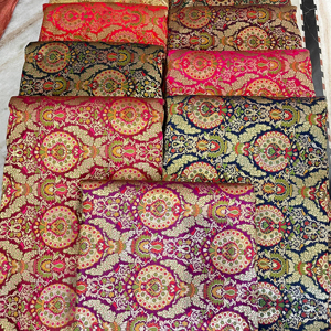 100% Premium qualité personnalisé luxe soie tissu commandes en gros bienvenue pour vêtements décor à la maison artisanat mariages - Product Image 2