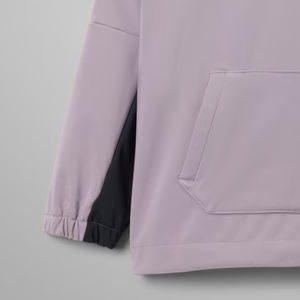Veste en tissu polyester de haute qualité avec logo personnalisé et design à blocs de couleur pour garçons, pull avec poches kangourou, prix avantageux - Product Image 3